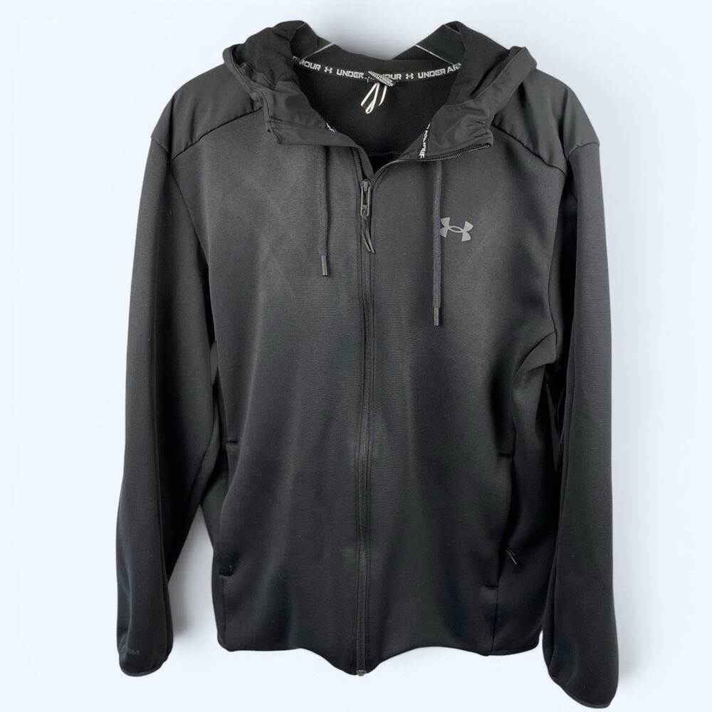 Under Armour Men's Essential Jacket UA Storm Windbreaker Water-Resistant Large